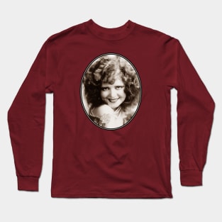 Clara Bow: The Personification of the Roaring Twenties Long Sleeve T-Shirt